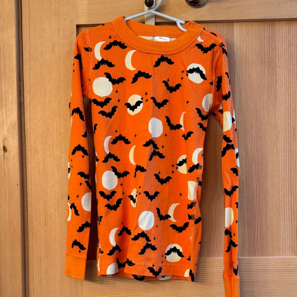 Hanna Andersson Orange Halloween Kids Pajamas